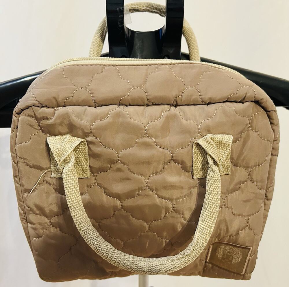 Vince Camuto Tan Lunchbox 10" x 9" x 5"